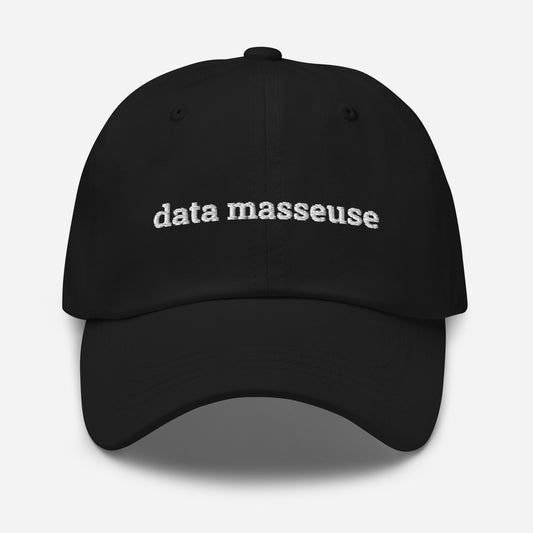 data masseuse dad hat