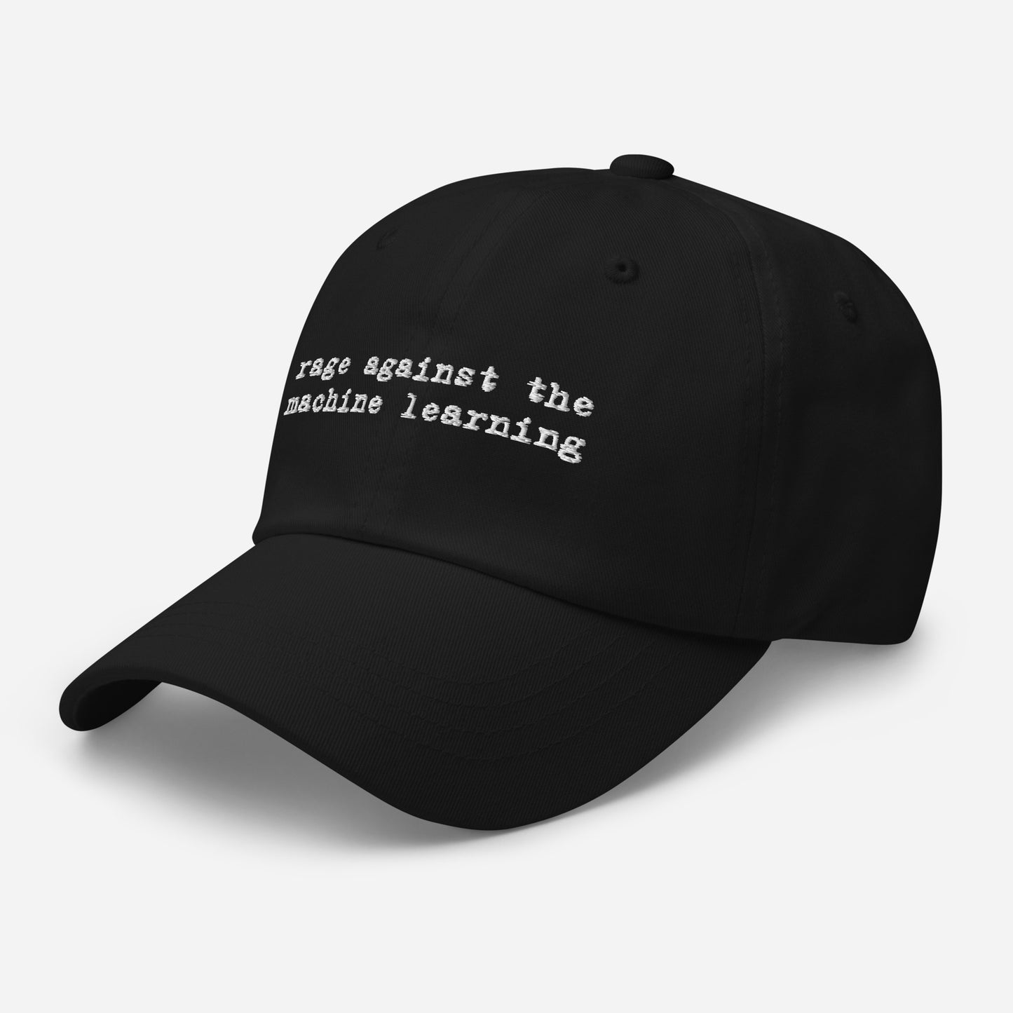 rage against the machine learning dad hat