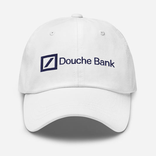 Douche Bank dad hat