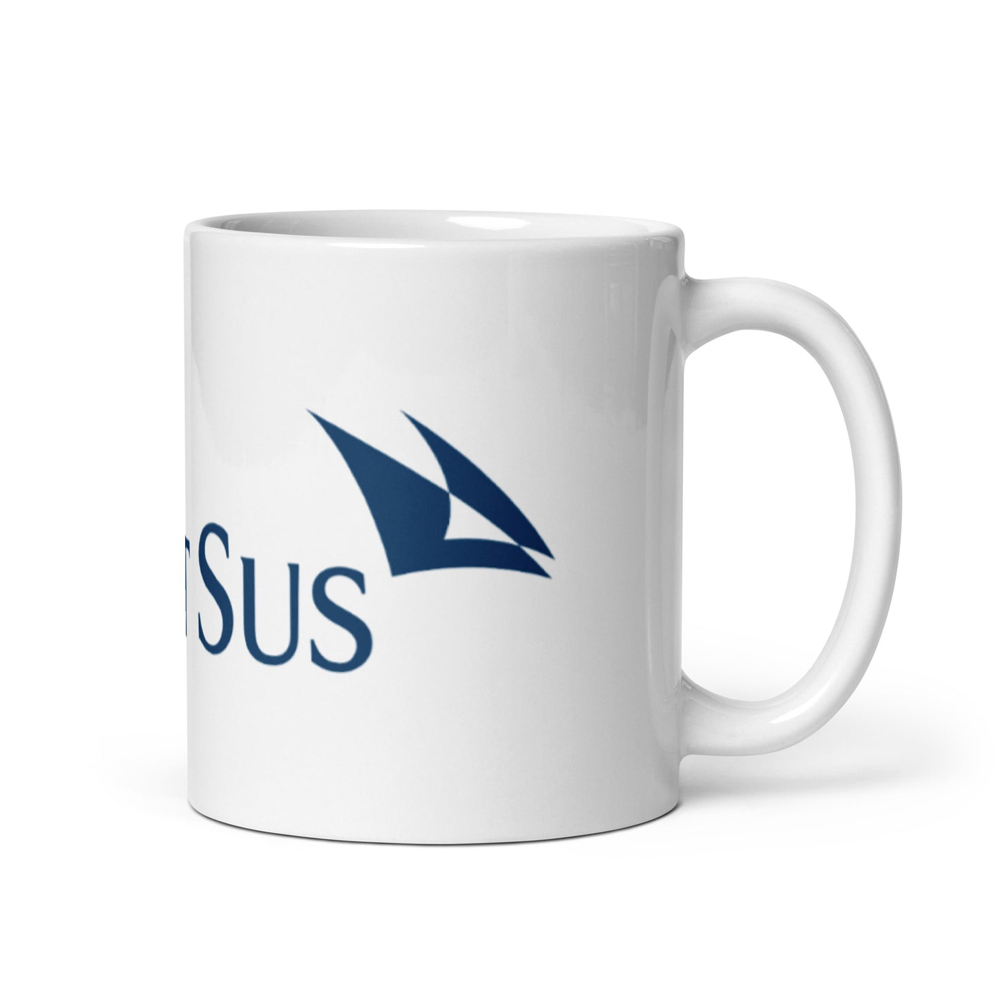 Credit Sus white mug