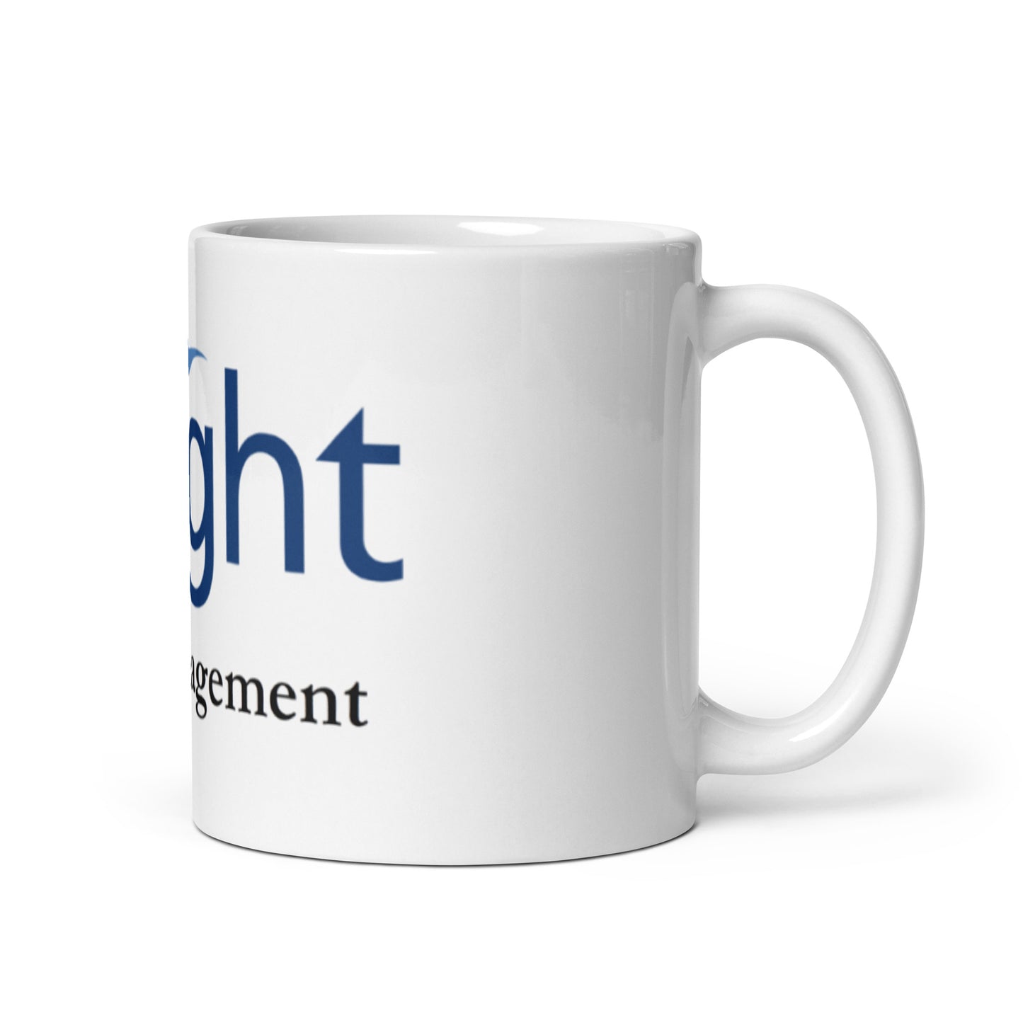 Knight Capital white mug