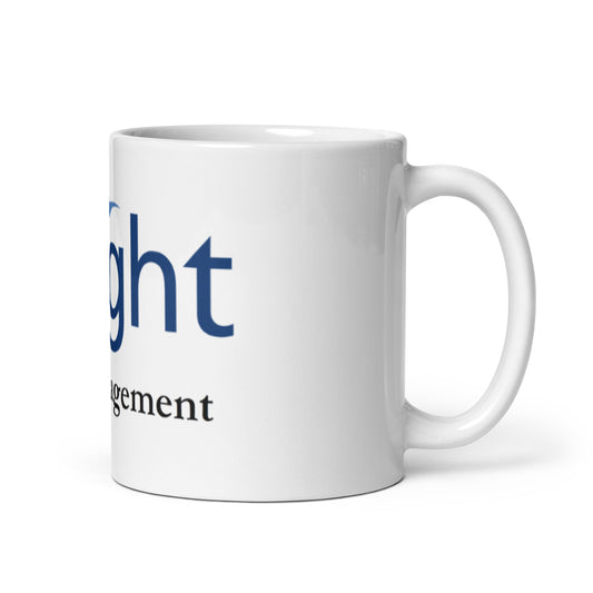 Knight Capital white mug