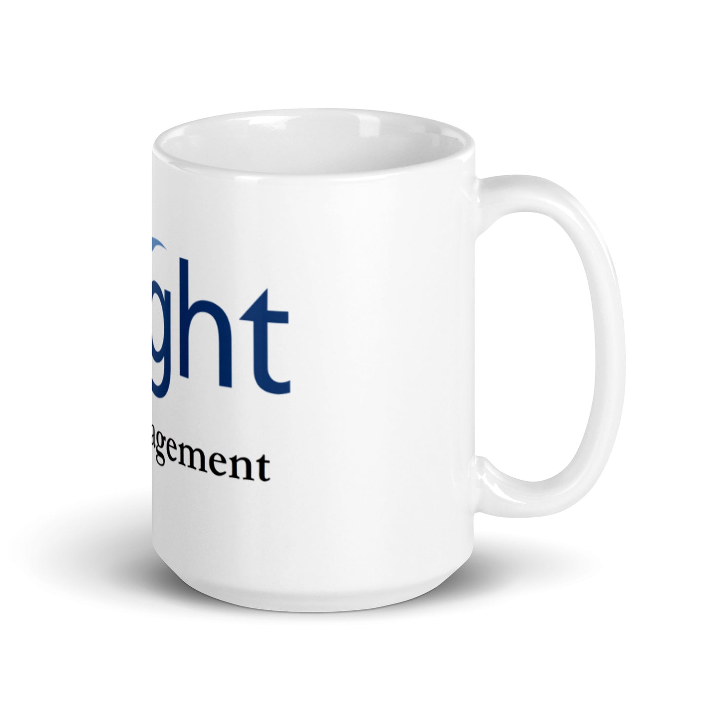 Knight Capital white mug